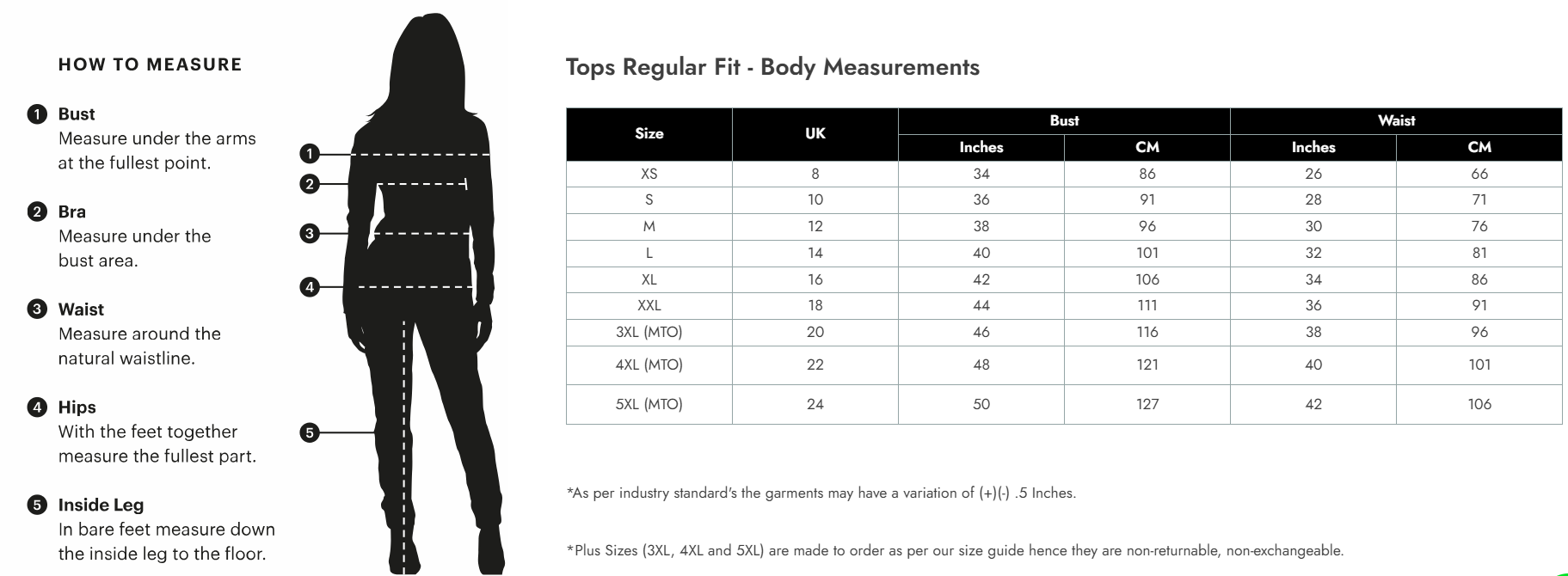 Size Guide