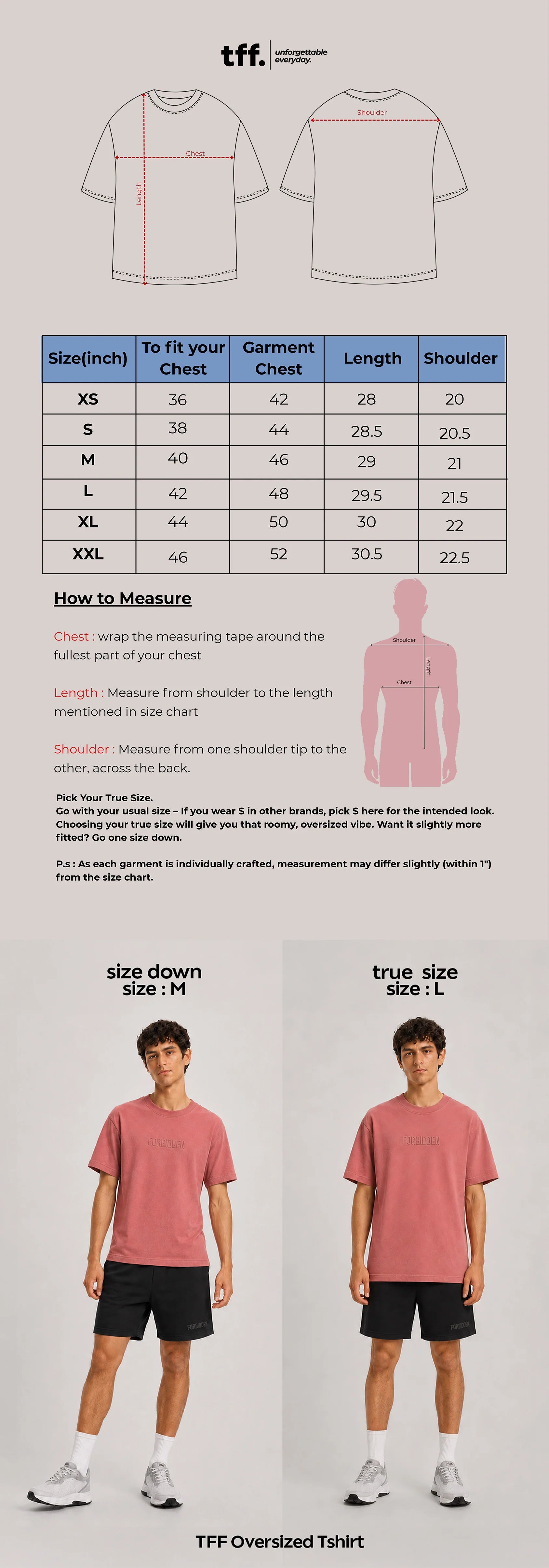 Size Chart for Medusa -All Eyes on Me T-Shirt