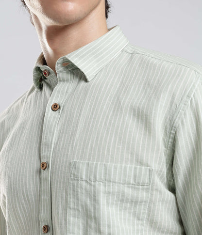 Shirt | Anti Stain Anti Odor Water Repellent  PISTACHIOGREEN