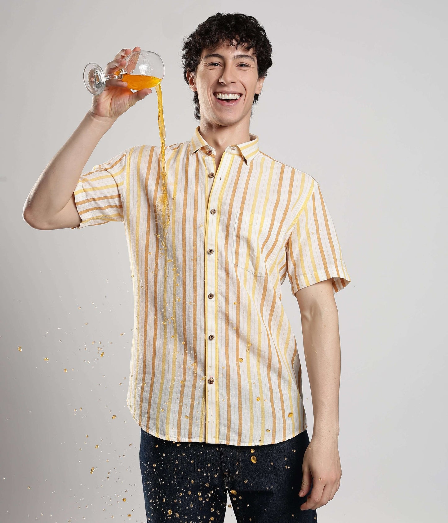 Shirt | Anti Stain Anti Odor Water Repellent  GOLDENCHARM SHIRT