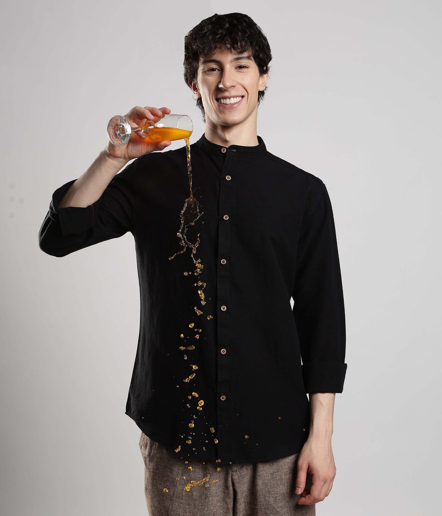 Shirt | Anti Stain Anti Odor Water Repellent  NOCTURNEBLACK