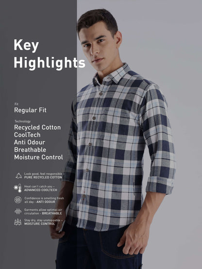 Denmark Shirt |Moisture Control + Anti Odour  BLUEGRINDSTONE