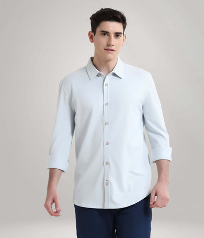 Shirt | Anti Stain Anti Odor Water Repellent   ETHEREALBLUE