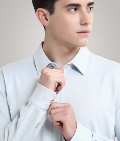 Shirt | Anti Stain Anti Odor Water Repellent   ETHEREALBLUE