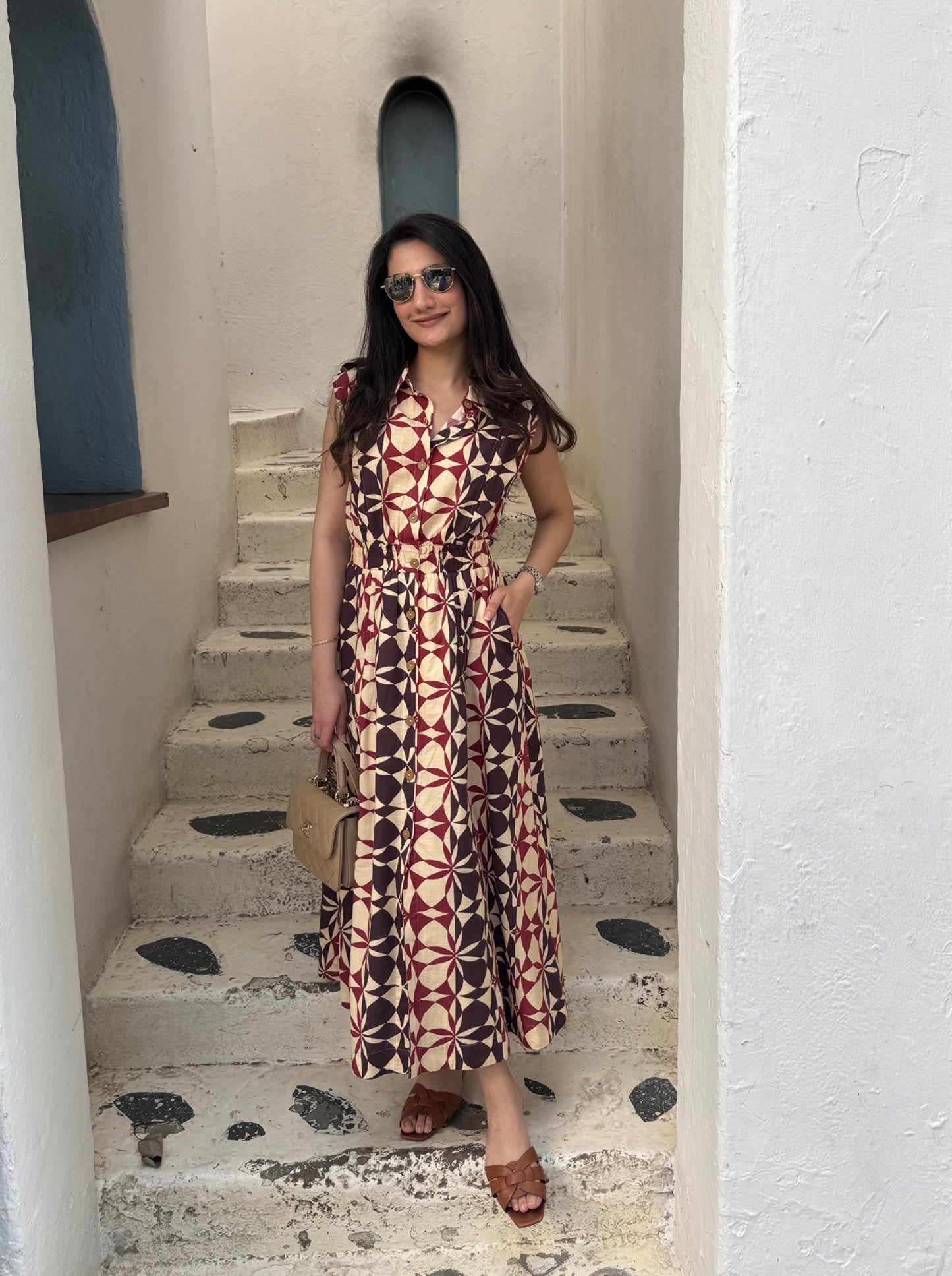 Stephanie Printed Dress | Style Island at Broadway