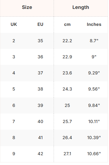 Size Guide