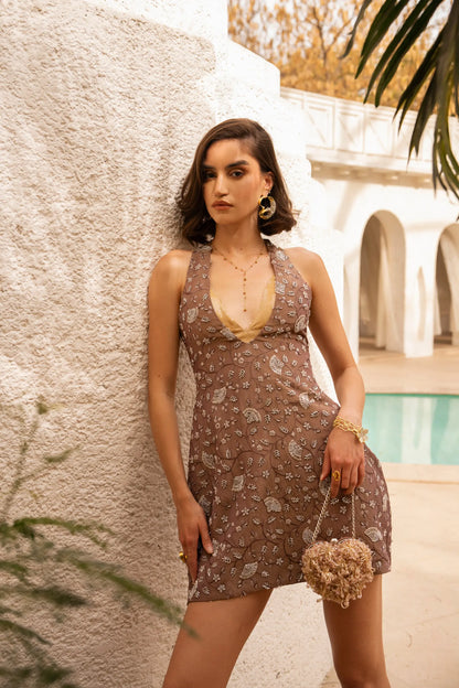 TYLA Embroidered Mini