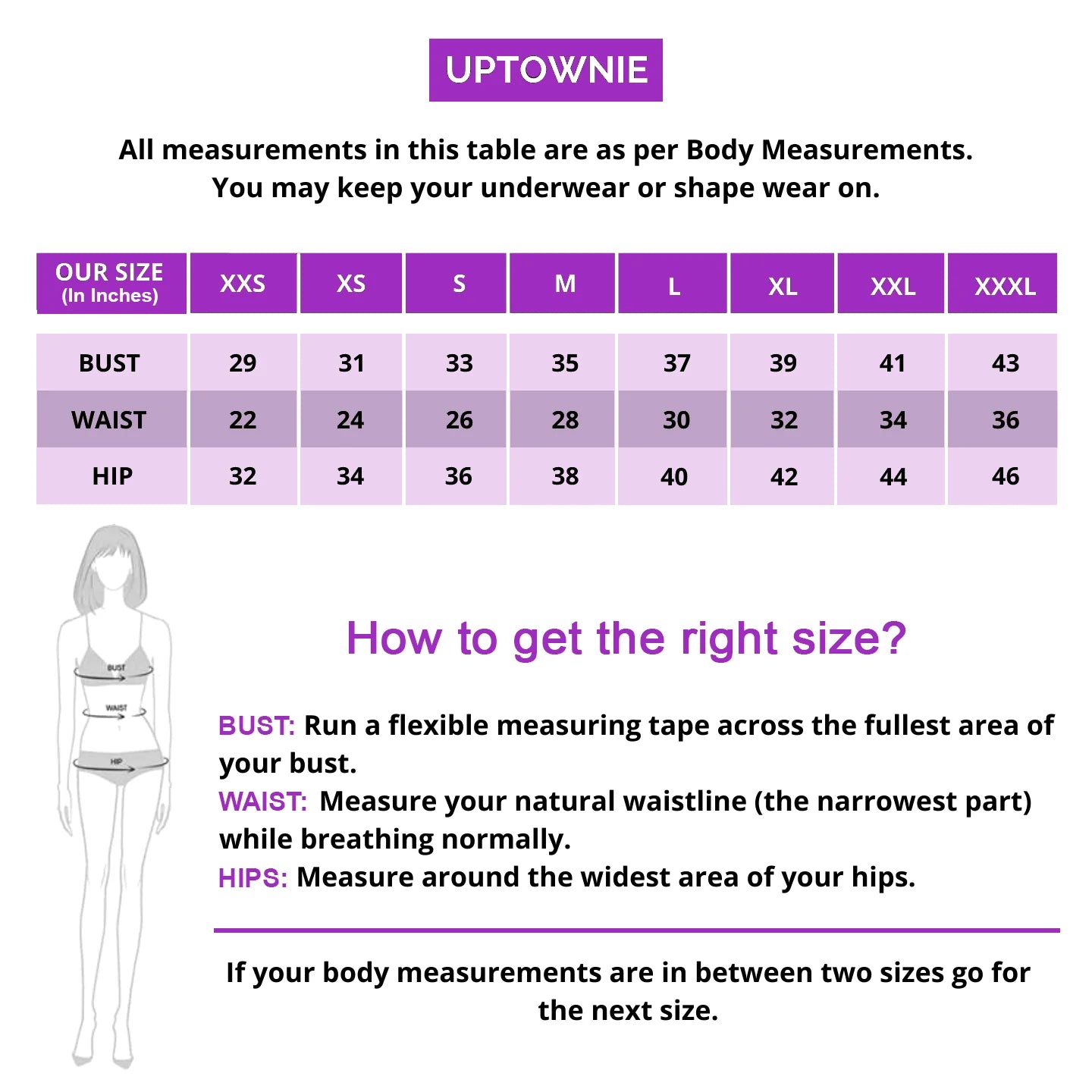 Size Guide