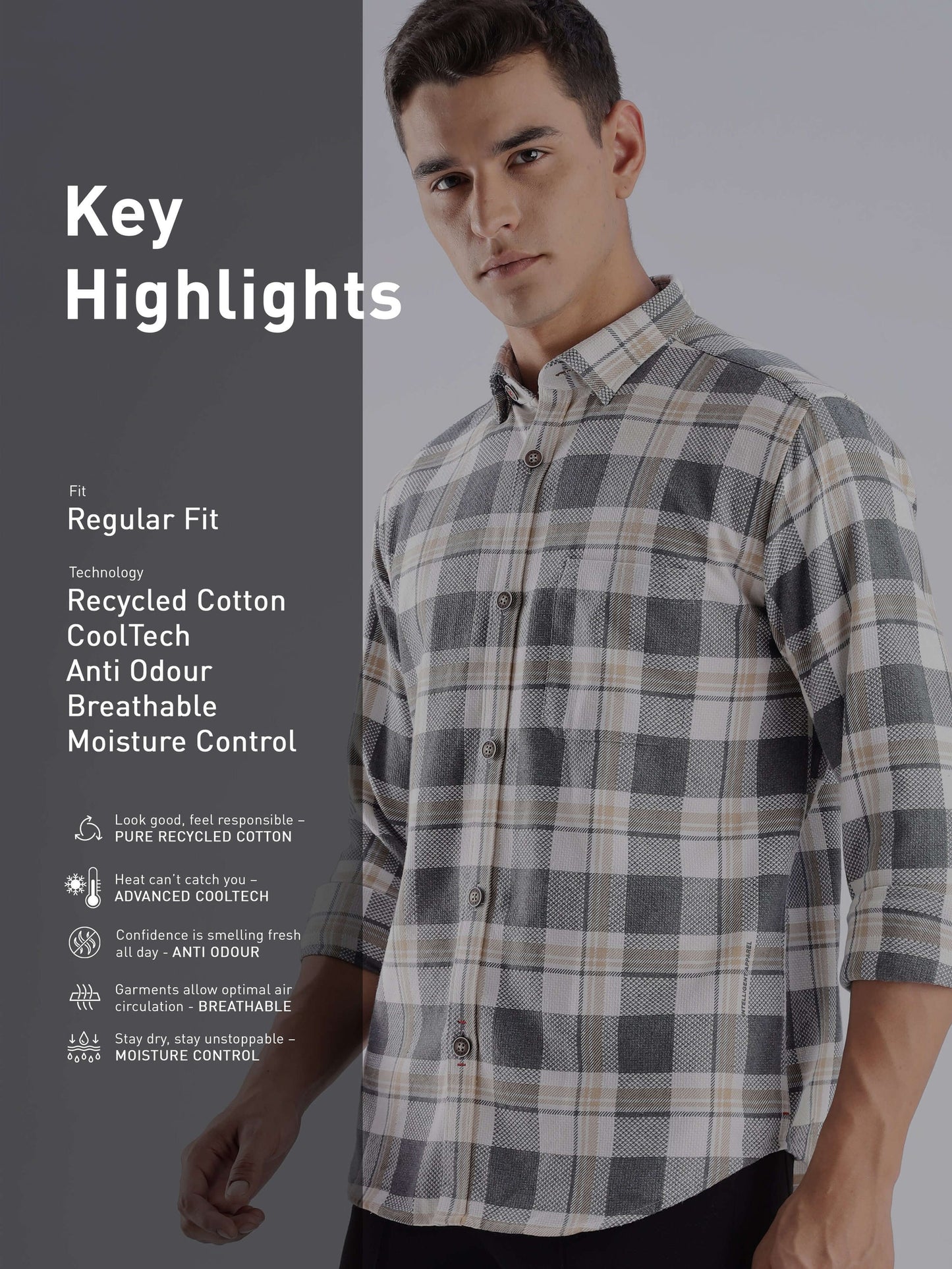 Denmark Shirt |Moisture Control + Anti Odour  URBANOCHRE