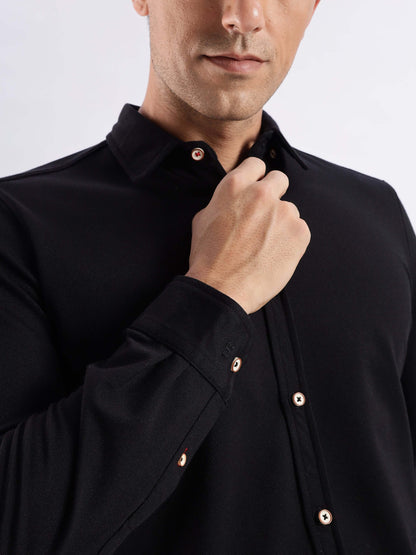 Shirt | Anti Stain Anti Odor Water Repellent   VENICEBLACK