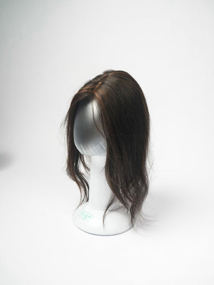 Subtle Highlight Volume topper â Silk Base 3Ã5 Hair Topper