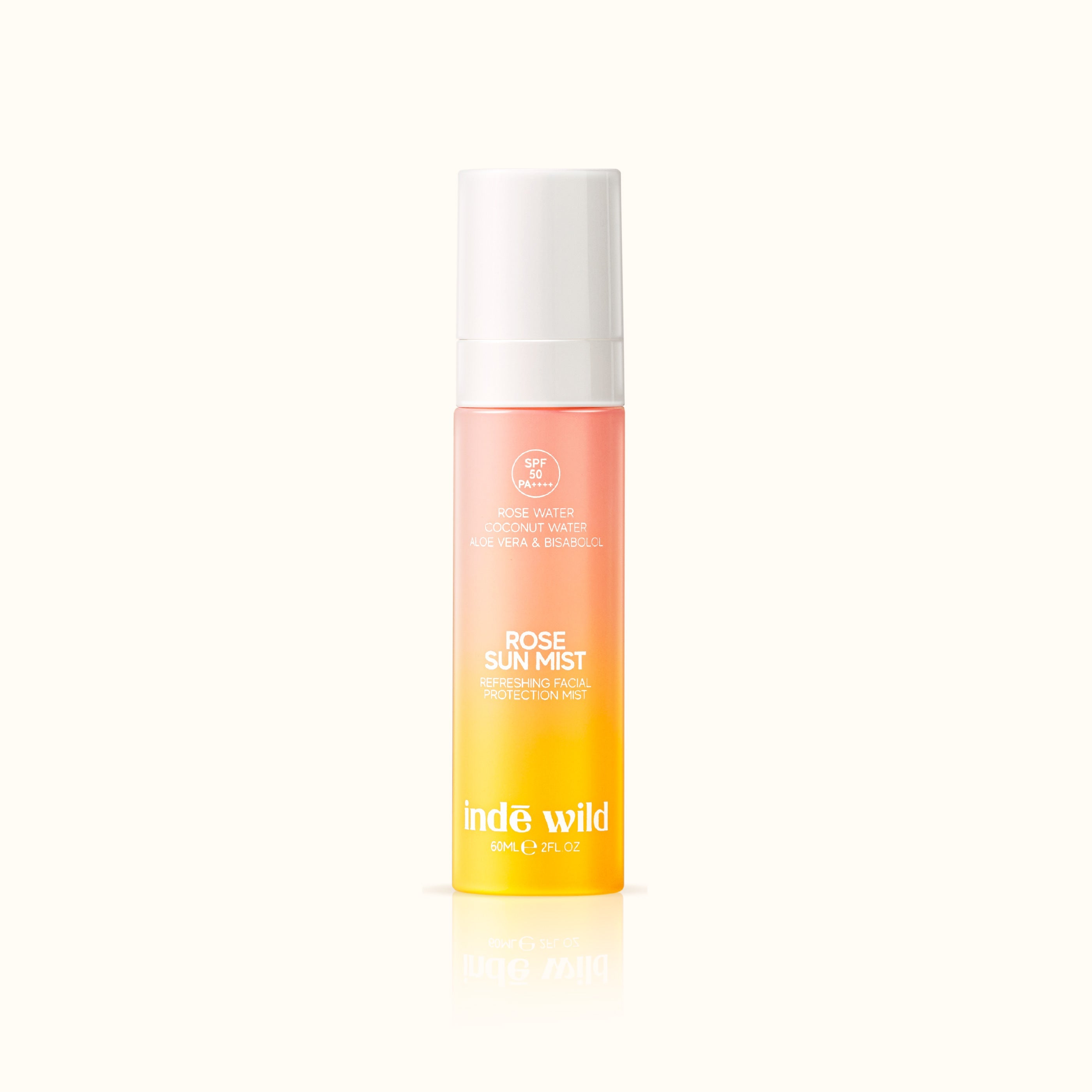 Rose Sun Mist, SPF 50+ | indē wild at Broadway