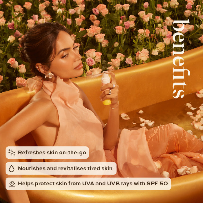 Rose Sun Mist, SPF 50+ | indē wild at Broadway