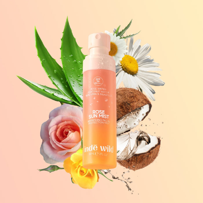 Rose Sun Mist, SPF 50+ | indē wild at Broadway