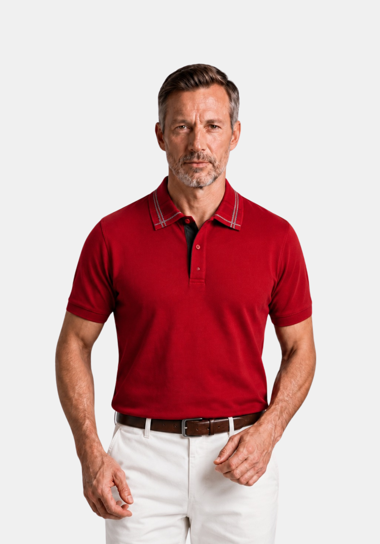 The Maharaja Burgundy Polo