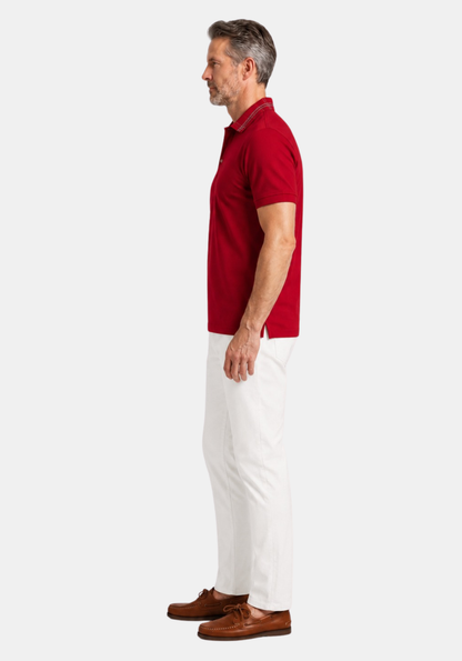 The Maharaja Burgundy Polo