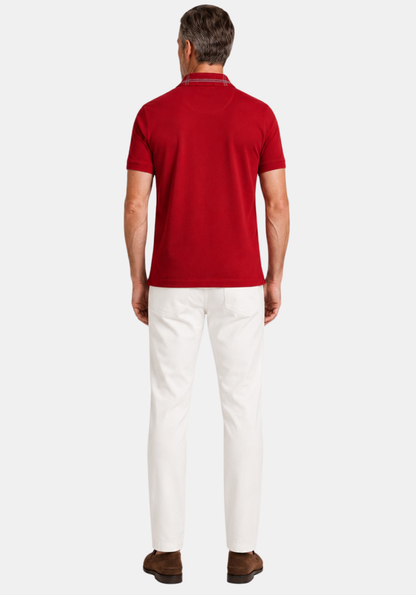 The Maharaja Burgundy Polo