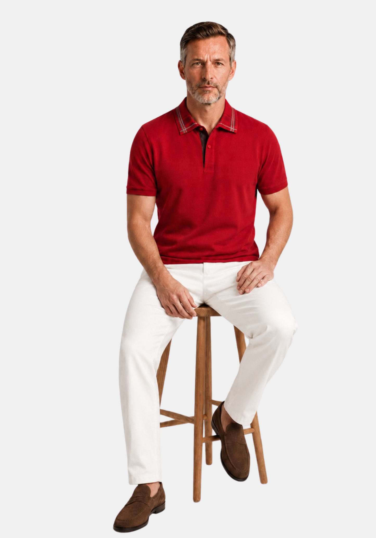 The Maharaja Burgundy Polo