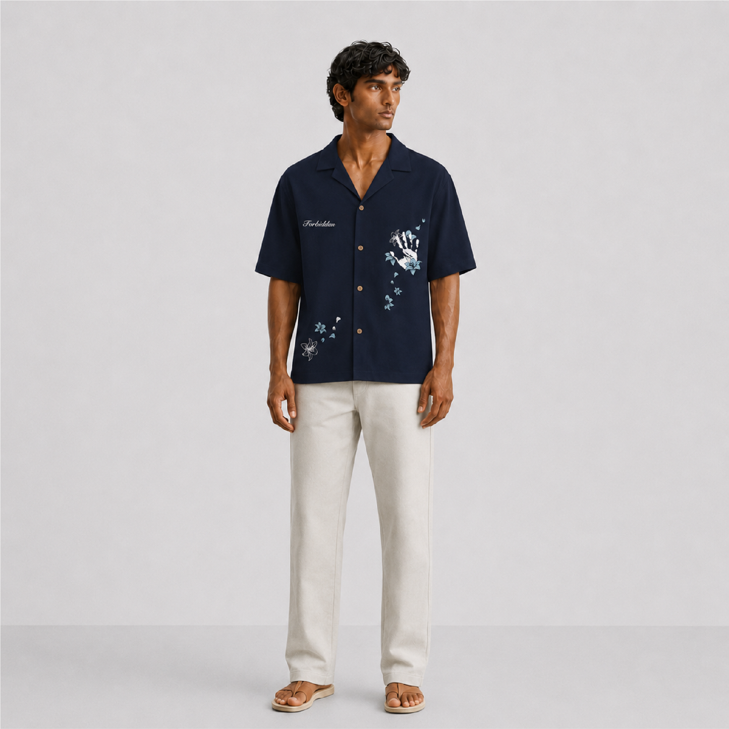 Whimsical Bliss Bowling Shirt