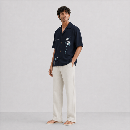 Whimsical Bliss Bowling Shirt