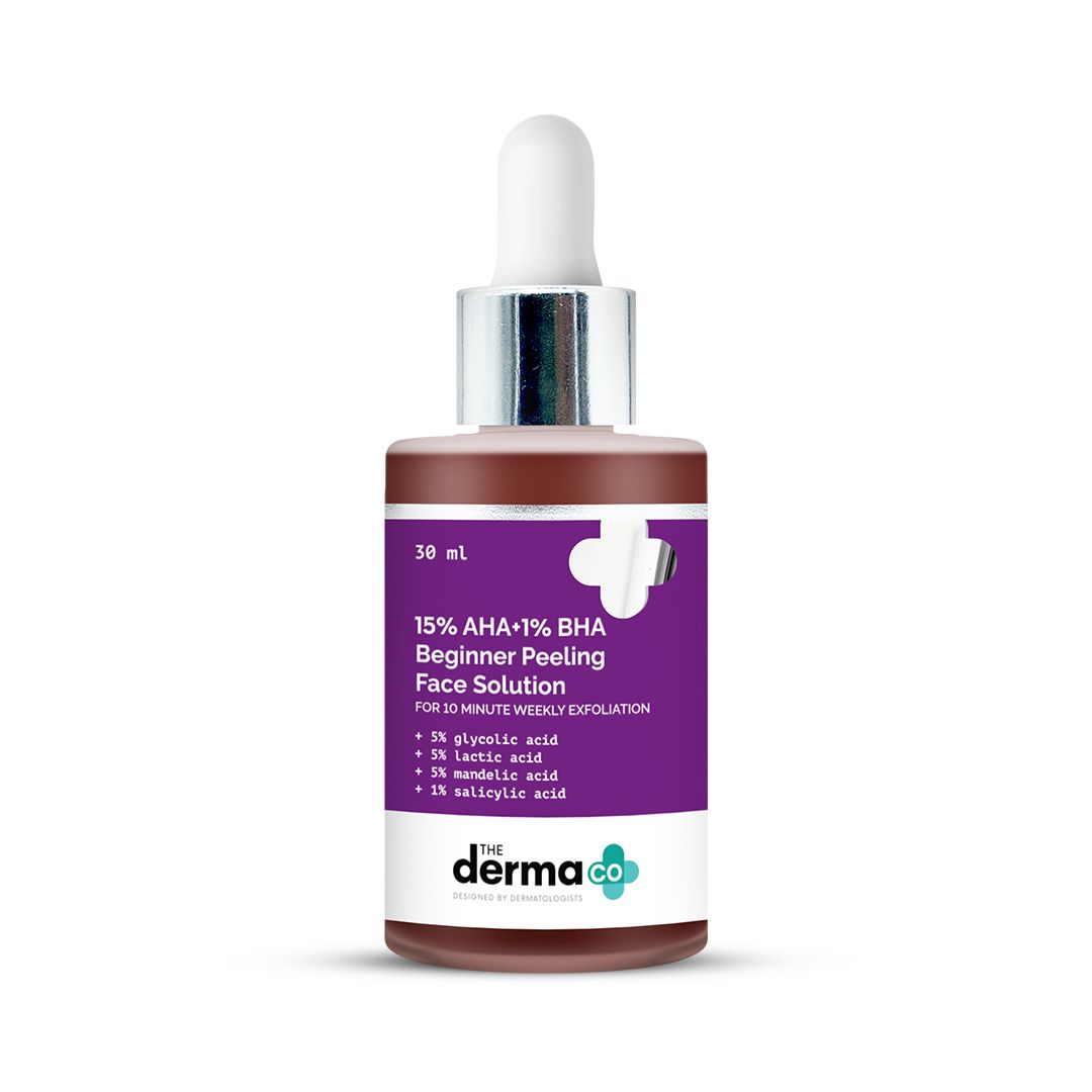 15% AHA+1% BHA Beginner Face Peeling Solution - 30ml