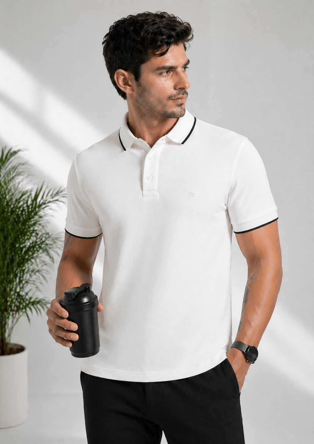 Polo Tshirt | Anti Stain Anti Odor Water Repellent   WHITEOWL