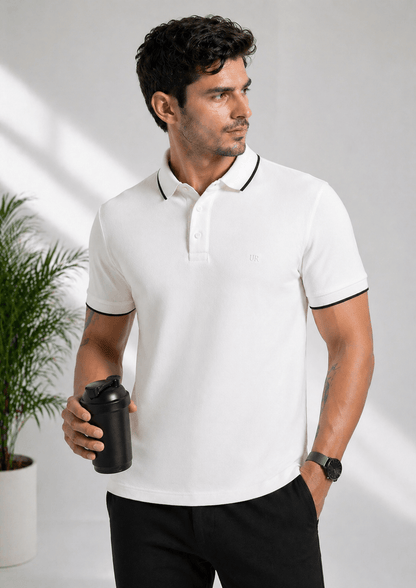 Polo Tshirt | Anti Stain Anti Odor Water Repellent   WHITEOWL