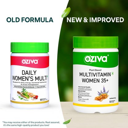 OZiva Plant Based Multivitamins for Women 35+ | OZiva at Broadway
