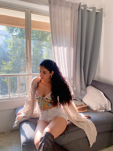 Mirror Hair - Wrap around Faux Ponytail - Crimped Wavy - Extra Long