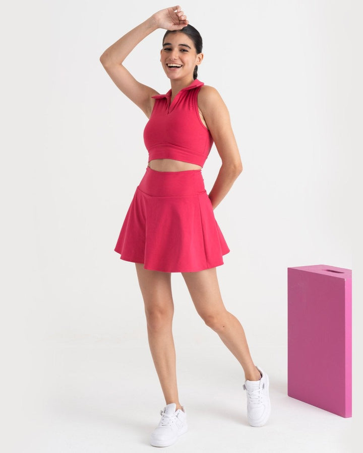 Zen Cheerful Skort | Hunnit at Broadway