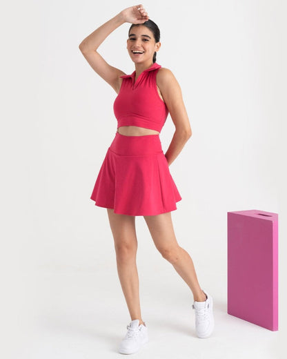 Zen Cheerful Skort | Hunnit at Broadway